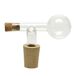 LOOK - Glazen portioneerder voor edelbranden - 2,0 cl. = 20 ml. voor 0,5-0,7 lt. flessen, bruin