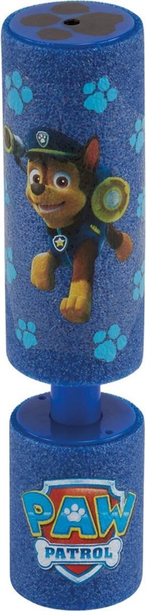 PAW Patrol 1x waterpistool/waterpistolen van foam blauw - Chase - 15 cm - Zomerspeelgoed/buitenspeelgoed