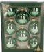 Krebs Boules de Noël - 8 pièces - Jade Vert - 7 cm - Verre