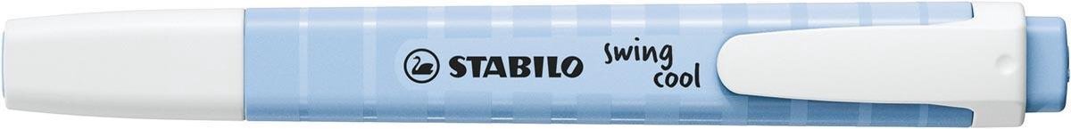 Stabilo swing cool markeerstift, cloudy blue