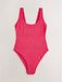 Next Dames Buikcorrigerend Badpak met Lage Hals en Brede Bandjes - Roze