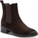 Tamaris WIDE FIT Bottine Chelsea femme 8-85311-47 307 largeur H Marron foncé Cuir Taille 36 EU