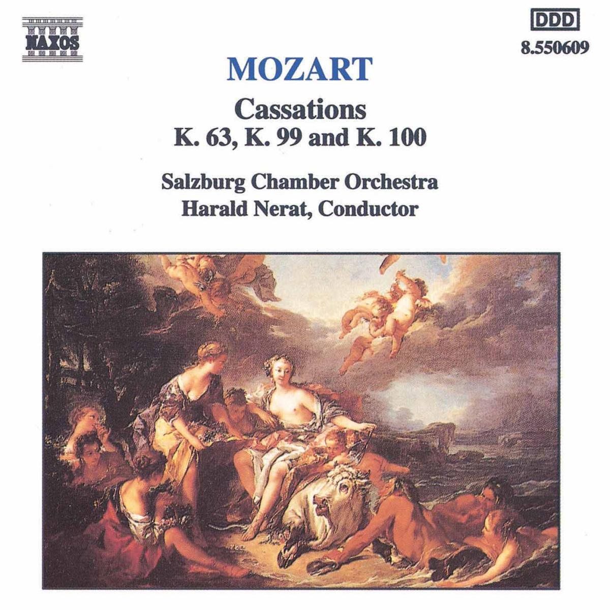 OUTHERE Wolfgang Amadeus Mozart: Serenate K63 - Cassazione K99 K100 CD