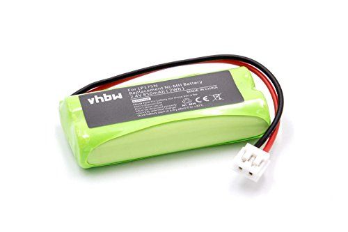 VHBW NiMH batterij 850mAh (2,4V) voor Motorola MBP10, MBP10s zoals Tomy LP175N, Tomy LP175, P71029, P71029B.