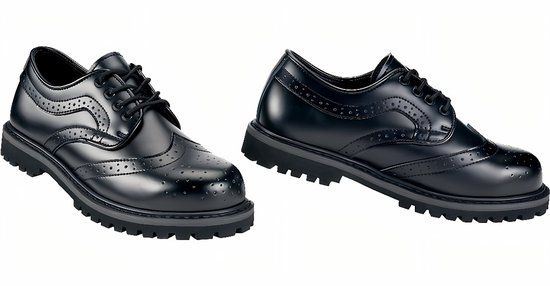 Brandit Budapester 4 Eyes Unisex Veterschoenen - Zwart - EU44
