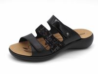 Josef Seibel Dames Slipper Ibiza 10 - 86710-139-100 Zwart - Maat 43