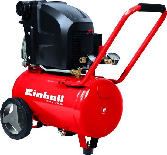 Einhell TE-AC 270/24/10 - Luchtcompressor - Rood
