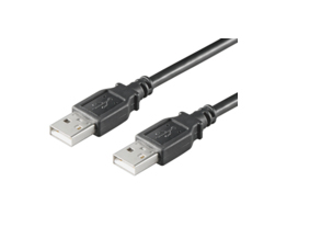 MicroConnect USB2.0, M/M, 0.1m