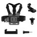 Hurtel Kit d'accessoires - Caméra de sport - Ceinture pectorale - 5-en-1 - Compatible