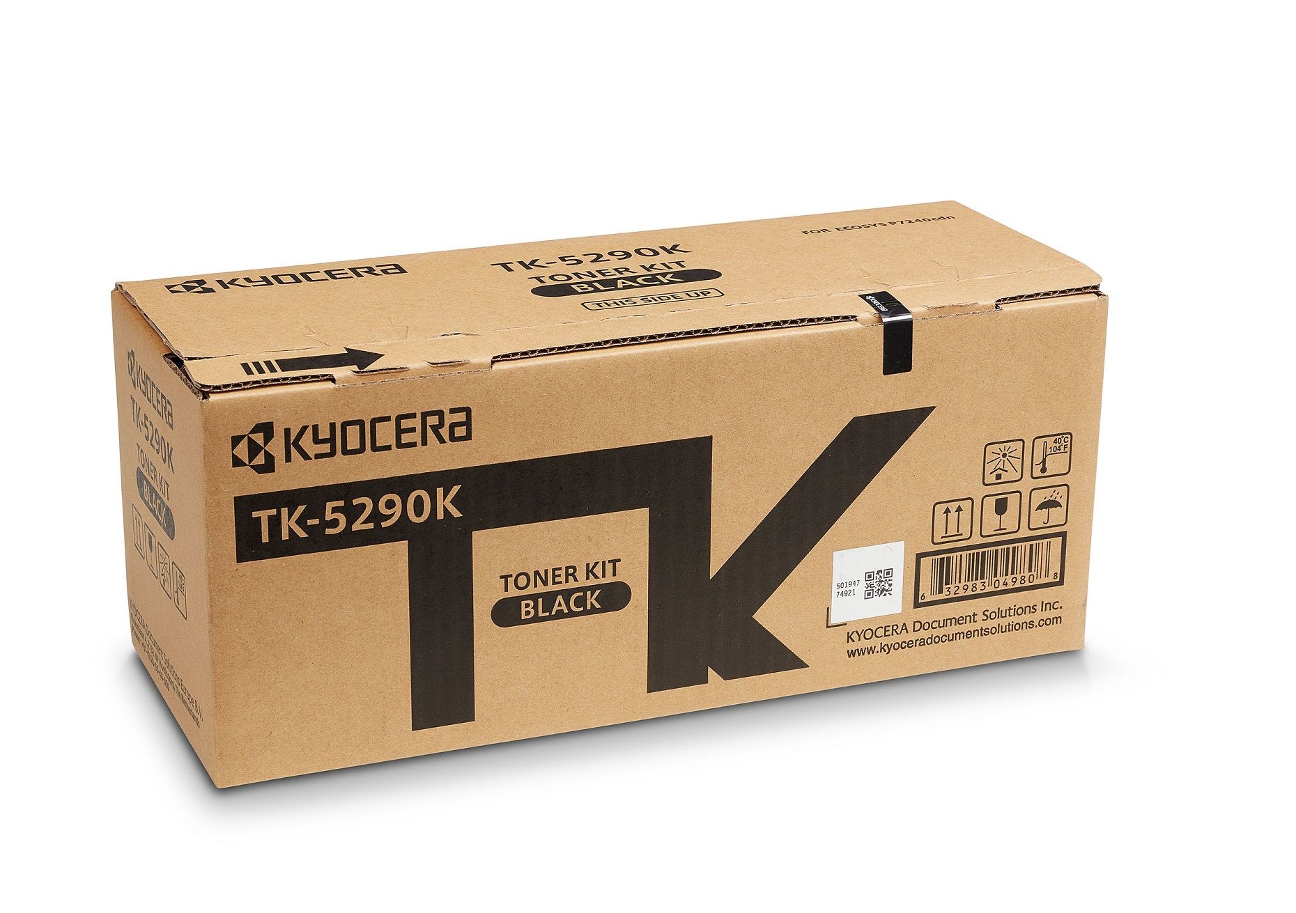 Kyocera TK-5290K Black Toner Cartridge - Original - 13000 Pages - P7240cdn
