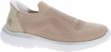 Rieker Chaussures pour femmes, chaussures basses, mocassins, couleur beige, style décontracté