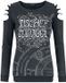 Harry Potter Mischief Managed Dames Shirt met lange mouwen - donkergrijs - XL