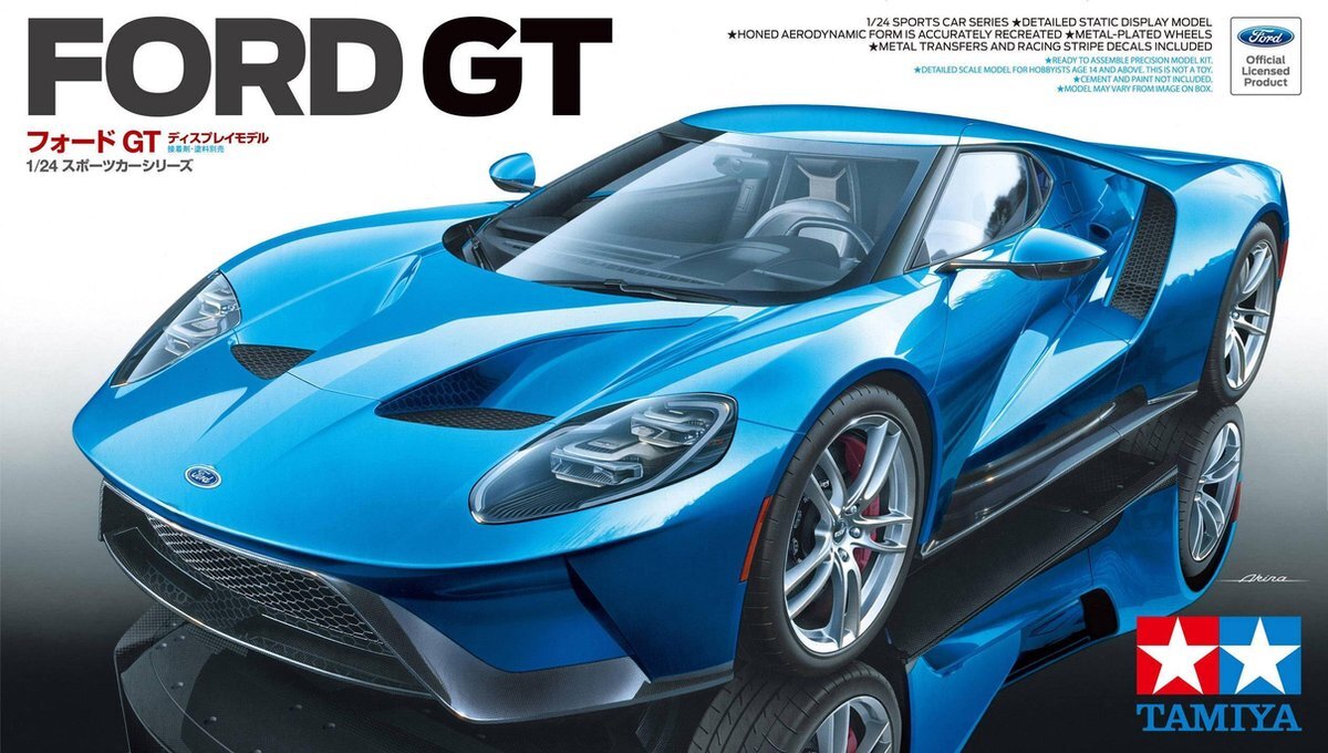 tamiya Ford GT - modelbouw pakket 1:24