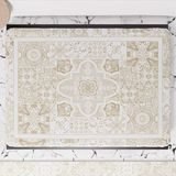 PETTI Artigiani Italiani - Fornuisafdekking, fornuisafdekplaat voor keuken, fornuisafdekkingen in digitale druk, Vietri Taupe, 100% Made in Italy