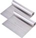 Unyqoos® Lot de 2 emporte-pâtes en acier inoxydable