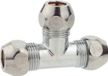 KIRCHHOFF Raccord coudé en T - Chrome - 3/8" x 10 mm