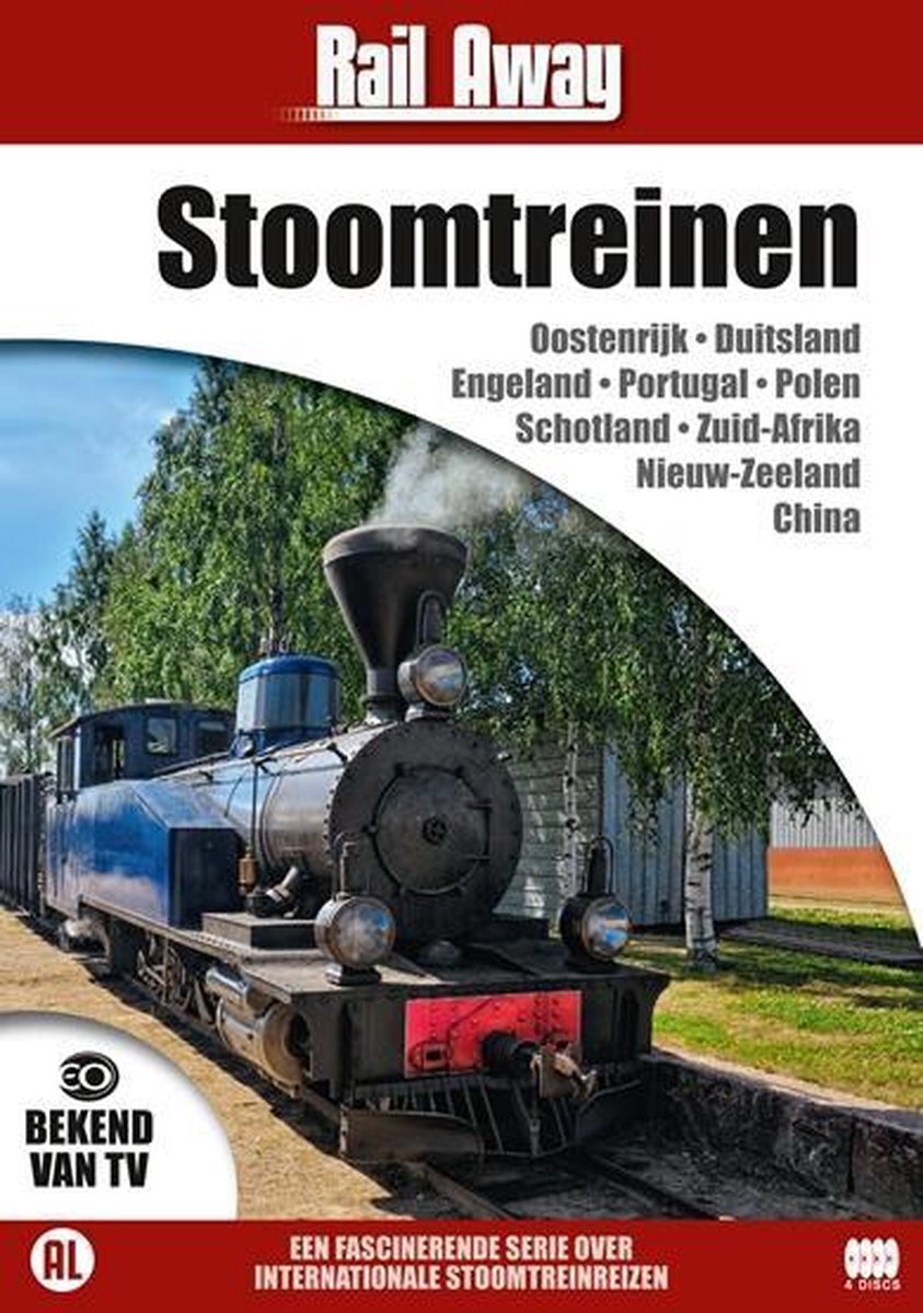 SOURCE 1 Rail Away - Stoomtreinen 4 Dvdbox