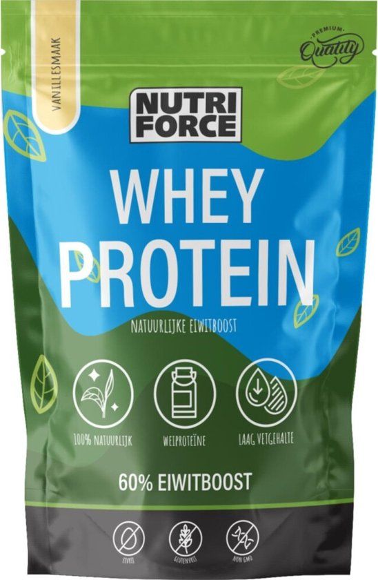 Nutriforce Whey Proteïne Eiwitboost Vanille 700 gr