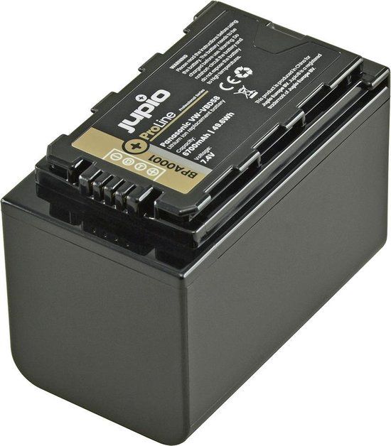 Jupio Proline VW-VBD58 / AG-VBR59 6700mAh (met LED-indicator)