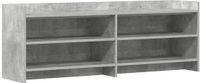 vidaXL TV-kast 135 x 33 x 47 cm Betongrijs Bewerkt hout