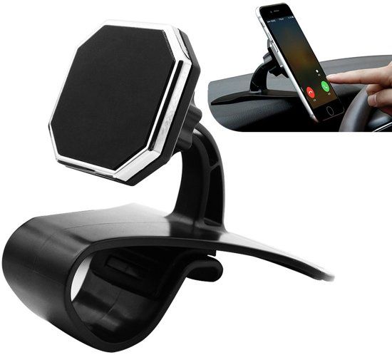ZT Accessoires DC2 Universele Magnetische Telefoon Houder voor Dashboard - Zwart