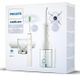 PHILIPS Brosse à dents électrique et hydropulseur HX3886/41 DiamondClean 9000, blanc