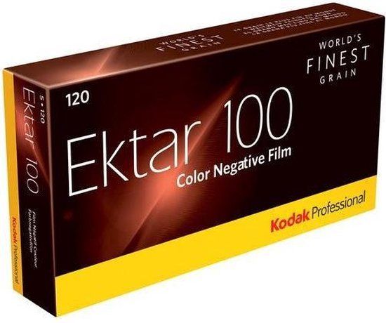 Kodak 8314098 Professional Ektar 100 120 kleurenfilm, 5 stuks