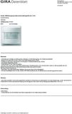 Gira Opzetstuk voor bewegingsmelder 537466