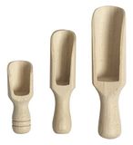 Excelsa Real Wood stoel, natuurlijk hout, 7 x 16 x 3 cm, 3 stuks