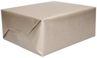 Shoppartners Kraft 5x stuks rollen Kraft inpakpapier zilver - 200 x 70 cm - cadeaupapier / kadopapier / schoolboeken kaften