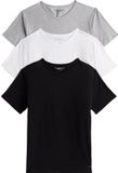 Tommy Hilfiger Heren T-shirt 3-pack Katoen/Elastaan V-hals Korte Mouw XXL