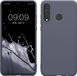 kwmobile telefoonhoesje geschikt voor Huawei P30 Lite - Hoesje voor smartphone - Back cover in blauwgrijs