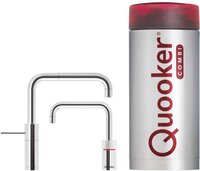 Quooker Nordic Square 3-in-1 Kokendwaterkraan - Chroom - Combi+ Boiler