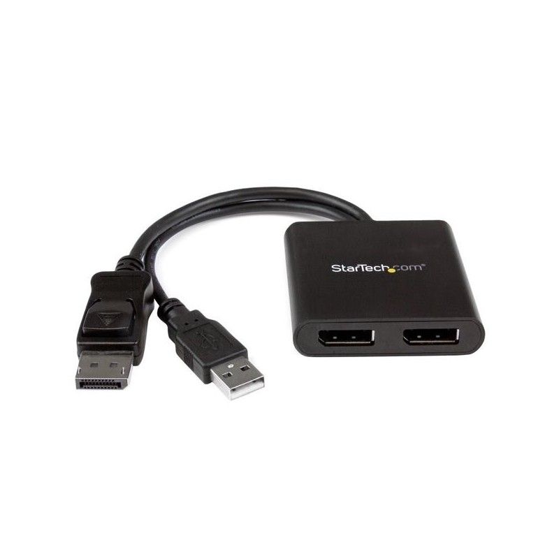 StarTech.com 1 x Display Port naar 2 x Display Port MST hub
