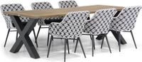 Lifestyle Garden Furniture Lifestyle Lifestyle Crossway/Cardiff 240 cm dining tuinset 7-delig