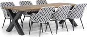 Lifestyle Garden Furniture Lifestyle Lifestyle Crossway/Cardiff 240 cm dining tuinset 7-delig