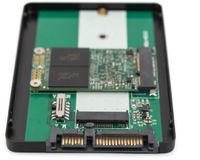 Digitus DA-71118 - Adapter - SATA naar M.2/mSATA - 2,5" - Aluminium