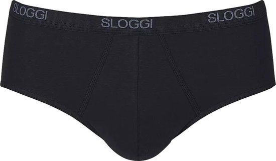 sloggi men Basic Midi slip - Zwart - Maat L
