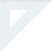 Aristo Driehoek Aristo 45°29 - 7cm - met facet rand