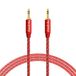 AKORD 2 m 3,5 mm AUX audiokabel - rood