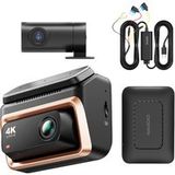 DDPAI Z60 Pro 4G, 4K, Wi-Fi, GPS, 3-inch Display dashcam voor en achter