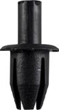 JBM TOOLS Set van 100 plastic clips - Zwart - Geschikt voor Opel Adam, Agila, Ampera, Astra, Calibra, Combo, Corsa