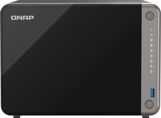 QNAP TS-AI642-8G data-opslag-server NAS Tower Ethernet LAN Zwart Cortex-A76