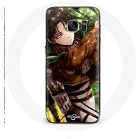 Maniacase Hoesje voor Samsung Galaxy S6 Aanval van de Titanen Levi Ackerman