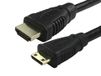 RS PRO HDMI-kabel A HDMI stekker B Mini HDMI stekker 4K max, 2m, zwart