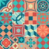 16 Azulejos 16 tegelstickers, cementtegels, mozaïek, wandtegels, badkamer en keuken, zelfklevend, 15 x 15 cm, 16 stuks
