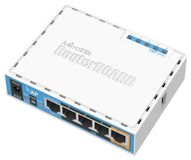 MikroTik RouterBOARD RB951Ui-2nD, hAP, CPU 650MHz, 5x LAN, 2.4GHz 802.11b/g/n, USB, 1x PoE-uitgang, L4