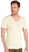 Icebreaker Merino 150 Anatomica V Korte Mouwen Basislaag Geel M Homme