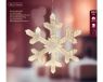 Lumineo led sneeuwvlok 59 604led wit/warm wit