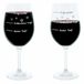 Glaskoch Leonardo wijnglas XL, set van 2, "Goede dag!", "Slechte dag!", "Niet vragen!", Stemmingsglas met grappige gravure, wijnglas voor stemmingen, 610 ml